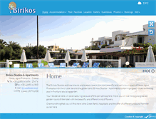 Tablet Screenshot of birikos-studios-naxos.gr